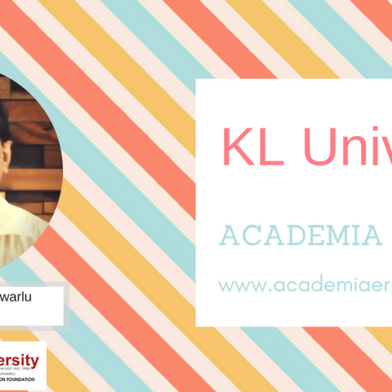 KL University recommends Academia Student Information System