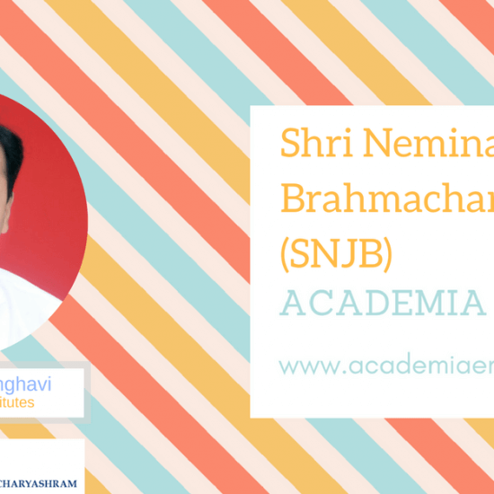 Shri Neminath Jain Brahmacharyashram (SNJB) recommends Academia ERP