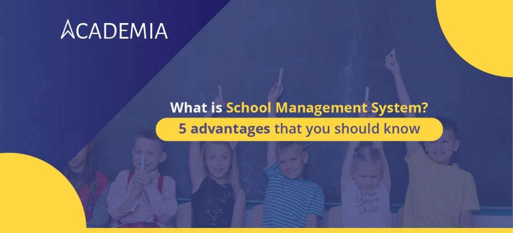 What is School Management System- 5 advantages of School ERP software- Blog poster - SEP 16-14-14