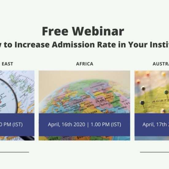 How to Improve Admission Rates in Your Institution in 2020? [Know in Our Webinar]