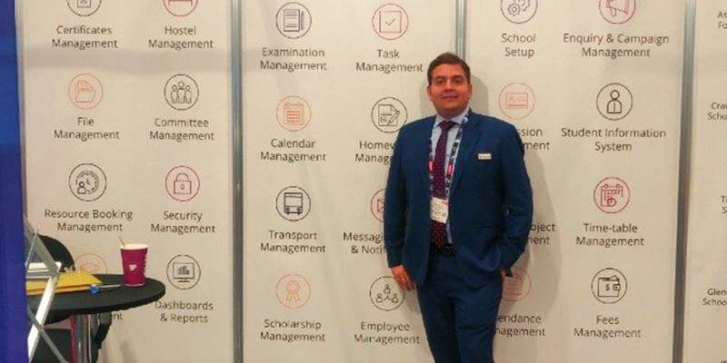 bett 2019 London- academia erp by serosoft