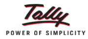 Tally Integration