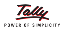 Tally Integration