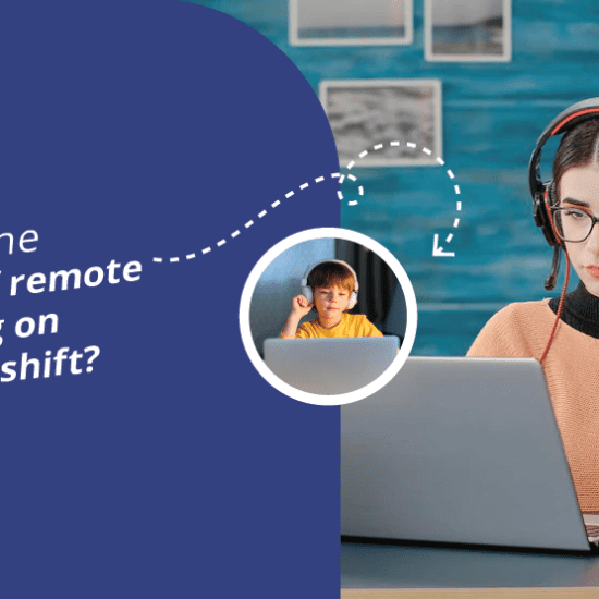 What is the impact of remote schooling on software shift?