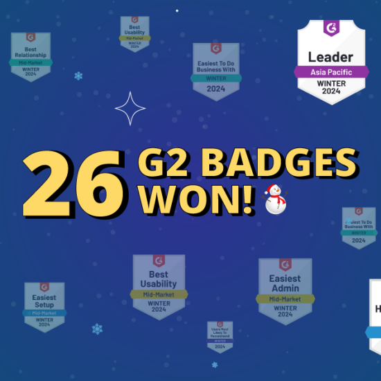 Celebrating Success: Academia ERP/SIS Earns 26 G2 Badges in Winter 2024!