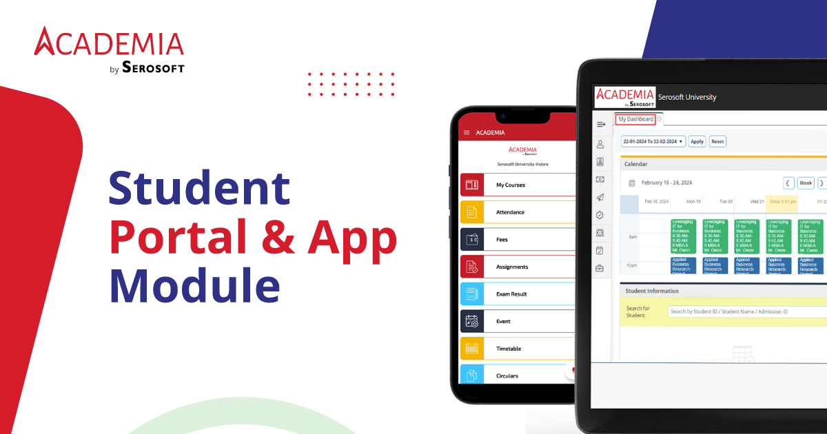 Student Portal & App Module - Academia ERP/SIS