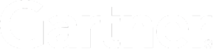 Gartner Logo white