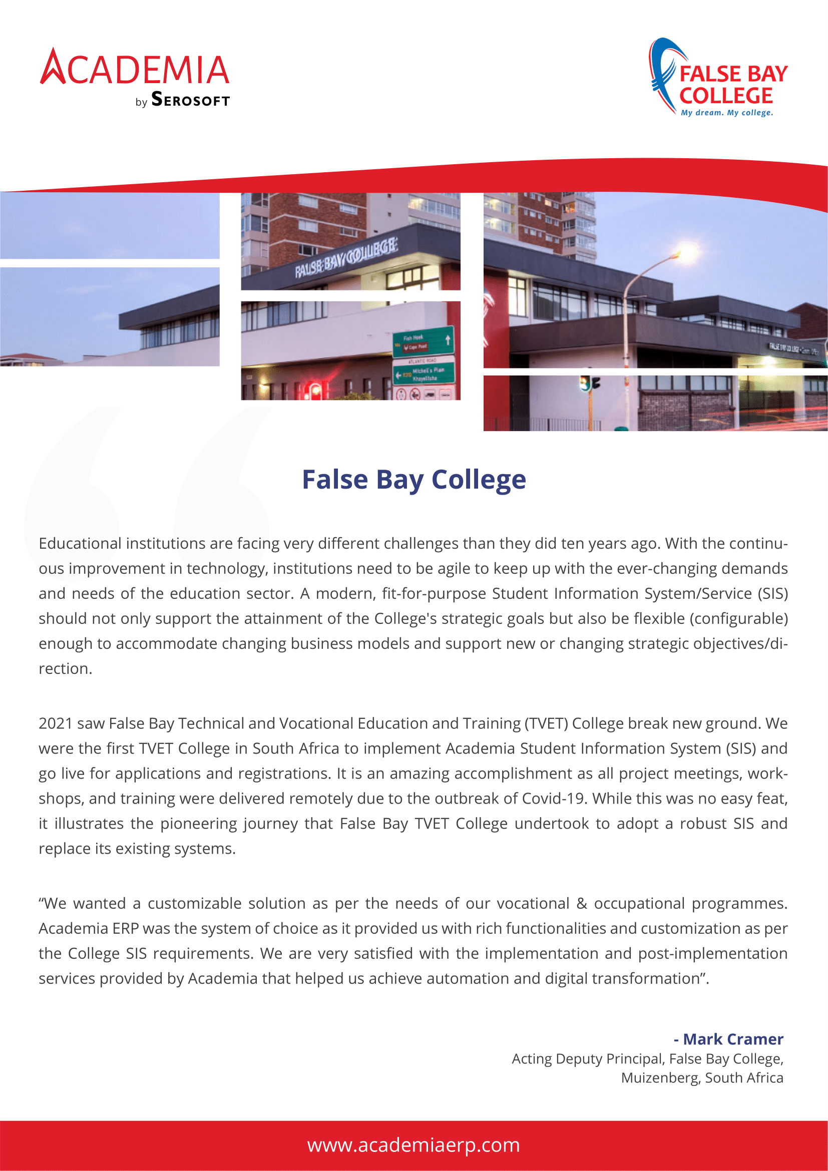 False Bay College, South Africa