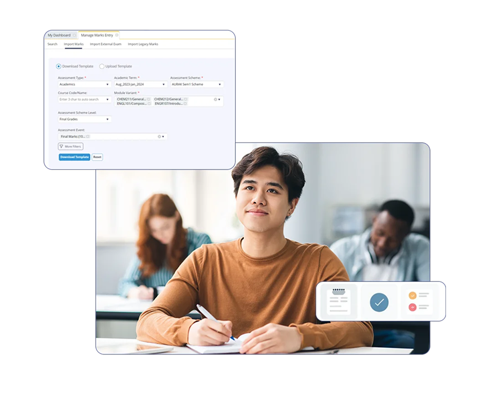 Ongoing digital exams