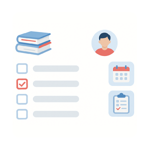 Student task management interface