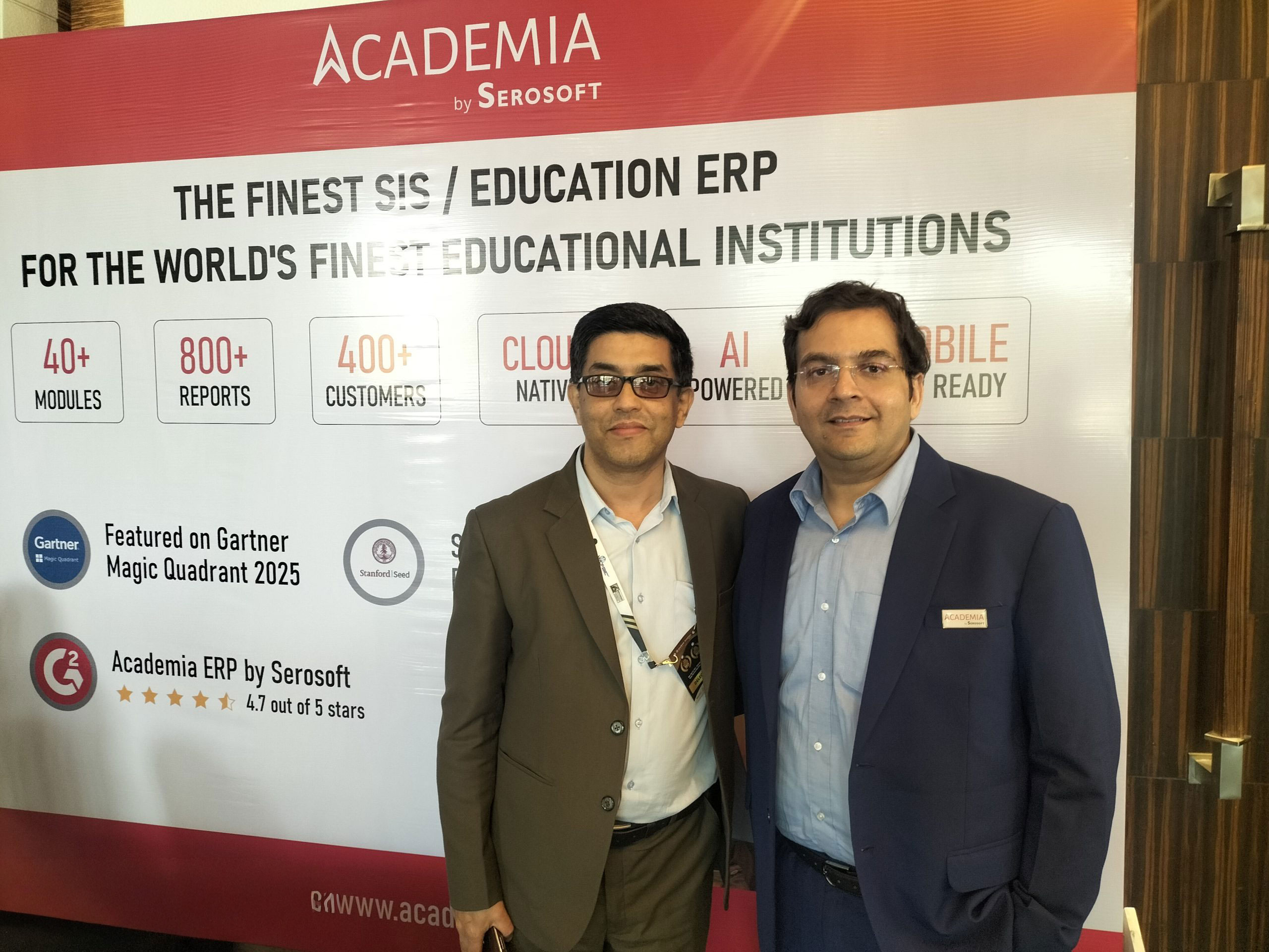 With VC of Indus university