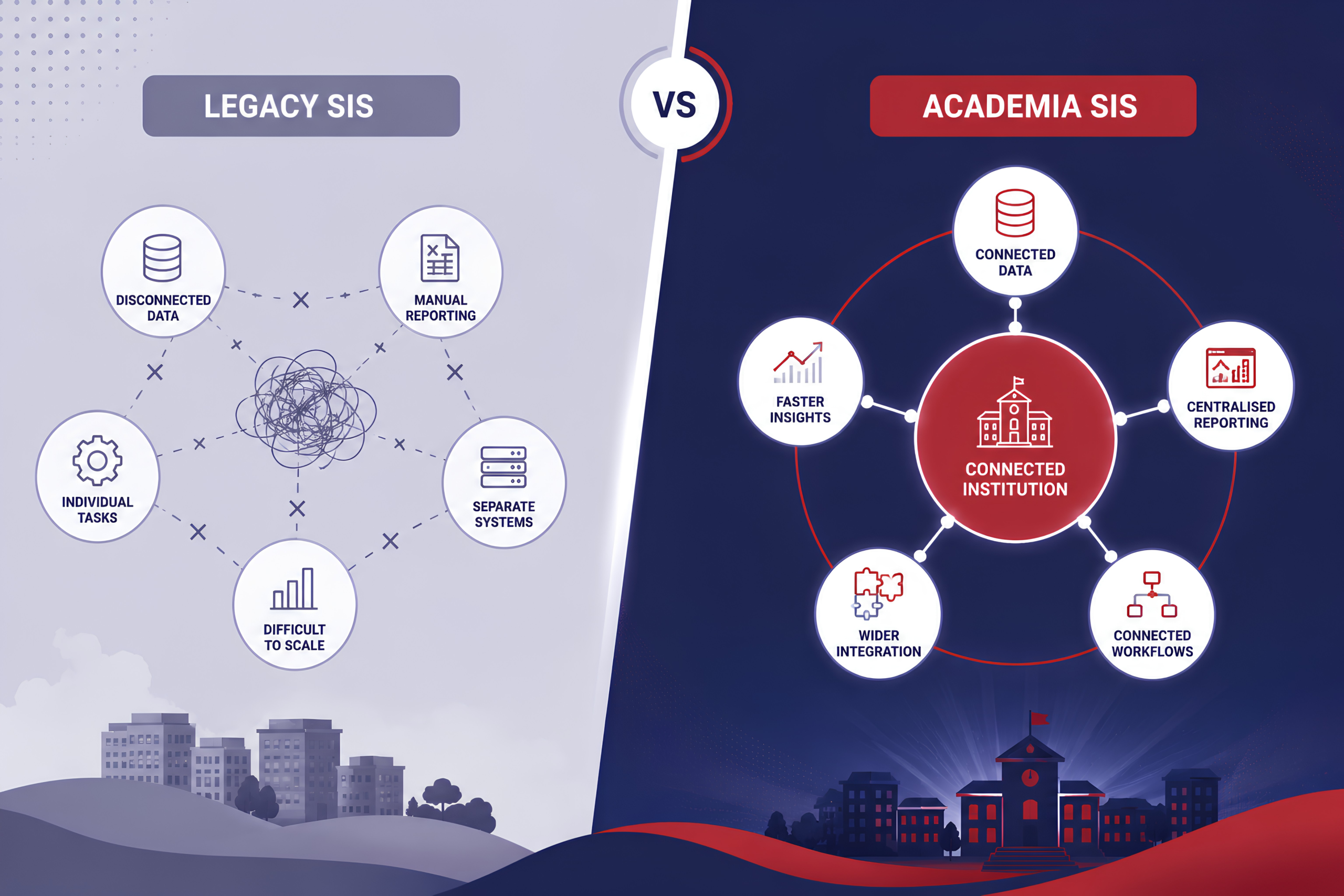 Legacy SIS Vs Academia SIS
